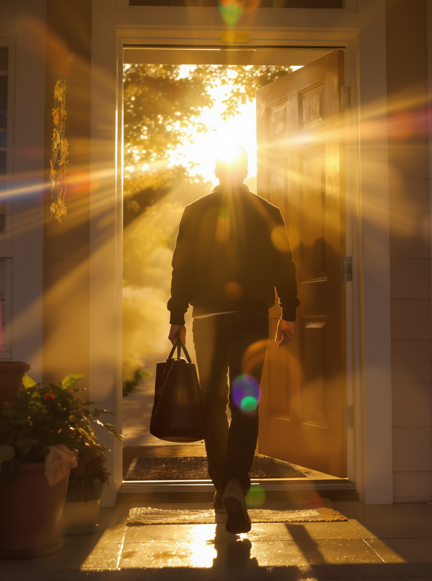 Starting the day confident